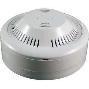 CQR FI-CQR983-CO 12V 4-Wire CO Detector, Indoor Use, White
