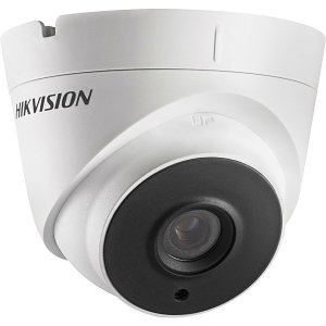 Hikvision DS-2CE56D8T-IT3E Pro Series 2MP Ultra Low Light 60m IR HDoC Turret Camera, 3.6mm Fixed Lens, White