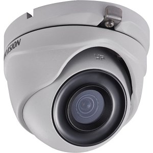Hikvision DS-2CE56D8T-ITMF Pro Series 2MP Ultra Low Light 30m IR HDoC Turret Camera, 2.8mm Fixed Lens, White