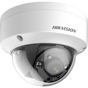 Hikvision DS-2CE56D8T-VPITF Pro Series 2MP Ultra Low Light 30m IR HDoC Dome Camera, 2.8mm Fixed Lens, White
