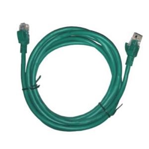 W Box WBXC6EGN5MP1 CAT6e Patch Cable, RJ45, 5m, Green, 1-Pack