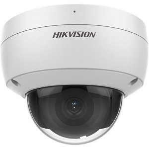 Hikvision DS-2CD2123G2-IU(2.8MM)(D) 2MP AcuSense Built-in Mic Fixed Dome Network Camera, 2.8mm Lens