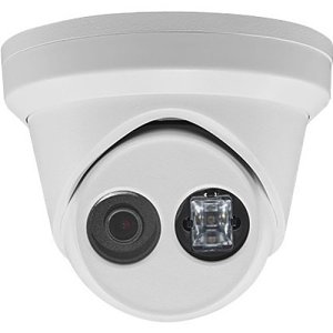 Hikvision DS-2CD2343G0-I 4MP Outdoor IR Network Turret Camera, 2.8mm Lens, White