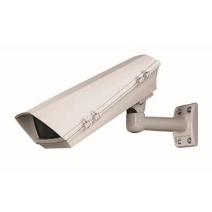 Videotec HOT Punto Series IP66 Weatheproof Camera Housing with Heater 230VAC and WBOVA2 Wall Bracket