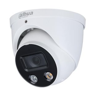 Dahua IPC-HDW3249H-AS-PV WizSense Series, IP67 2MP 2.8mm Fixed Lens, IR 30M Active Deterrence IP Turret Camera, White