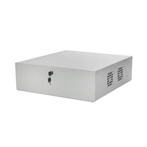 W Box WBXLDVR1 Cabinet Lockable DVR Enclosure, 445x404x120mm