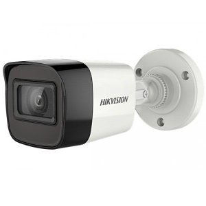 Hikvision DS-2CE16H0T-ITF(C) Value Series, IP67 5MP 2.8mm Fixed Lens, IR 25M HDoC Mini Bullet Camera, White