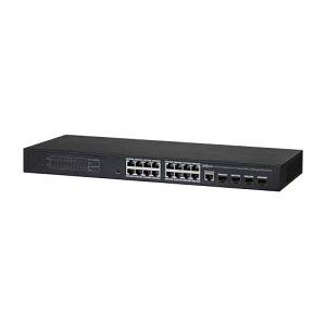 Dahua PFS4420-16GT-240 All-Giga , 16-Port Managed 2-Layer PoE Switch, 16 x 10-100-1000 Base-T, 240W