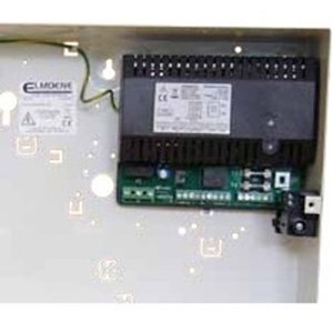 Elmdene G1224-84N-8-C Switch Mode Power Supply Unit, Adjustable 12V DC 8A or 24V DC 4A, Metal Enclosure, 8-Way Fused Outputs, H275xW330xD80mm
