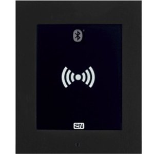 2N Bluetooth and RFID Reader, Supports 125kHz and 13.56MHz Cards, Adjustable Range, Black