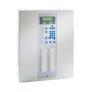 LST BC216 Fire Detection Sectional Control Panel in Wall Case with Display and Operating Unit, Red