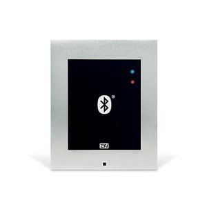 2N Access Unit 2.0 Bluetooth and RFID Reader, Supports 125kHz and 13.56MHz Cards, Adjustable Range, Black