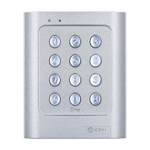 CDVI DGA Digicode Series Surface Mount, Self-Contained Rugged Keypad, 100-User Codes and 2-Relays, Outdoor, Vandal Resistant, Backlit