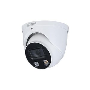 Dahua IPC-HDW3249H-AS-PV WizSense Series, IP67 2MP 2.8mm Fixed Lens, Active Deterrence IP Turret Camera, White