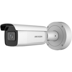 Hikvision DS-2CD2686G2-IZS Pro Series, Acusense IP66 4K 2.8-12mm Motorized Varifocal Lens, IR 60m IP Bullet Camera, White