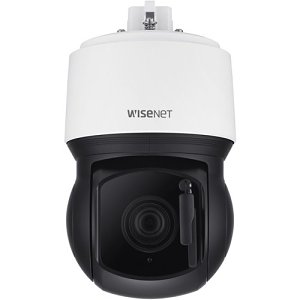 Hanwha XNP-6400RW Wisenet X Series, WDR IP66 2MP 4.25-170mm Motorized Lens, IR 200M 40 x Optical Zoom IP PTZ Camera, White