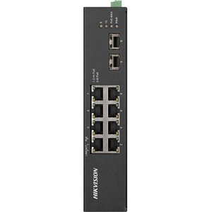 Hikvision DS-3T0510HP-E/HS Pro Series 8-Port Unmanaged Harsh PoE Switch