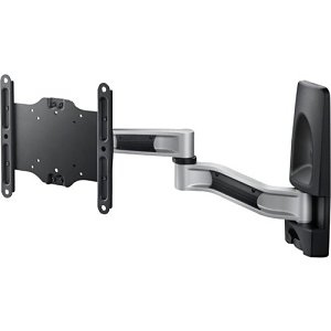 AG Neovo WMA 01 Wall Mount Arm for Displays from 17" to 48", Swivel and Tilt, Black and Silver