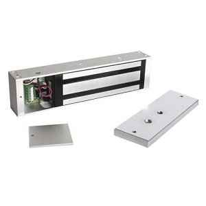 Eaton 1384-A Series 1390, Surface Mount Electromagnetic Door Holder, IP40, 150kg Holding Force, 12-24V DC, with LED