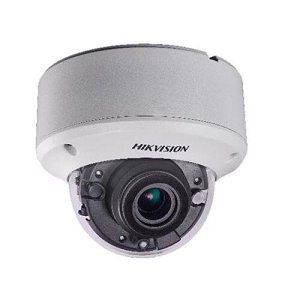 Hikvision DS-2CE56D8T-AVPIT3ZF Pro Series 2MP Ultra Low Light IP67 IR HDoC Dome Camera, 2.7-13.5mm Varifocal Lens, White