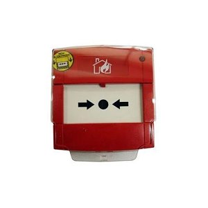Morley-IAS Waterproof Addressable Manual Call Point, IP67, EN54-11 Approved, Red (W5A-RP06SG-K013-41)