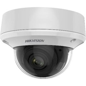 Hikvision DS-2CE76D0T-ITMF(C) Pro Series, Ultra Low Light IP67 2MP 2.7-13.5mm Motorized Varifocal Lens, IR 60M HDoC Dome Camera, White