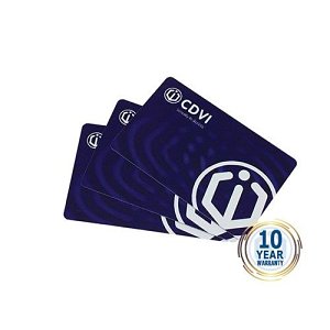 CDVI CTU48 U4GO UHF ISO RFID Card, 10-Pack