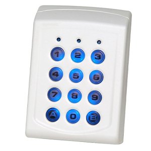 XPR EX7 ABS Surface Mounting Standalone Keypad with Plastic Keys, Capacity for 99 Codes