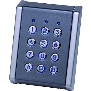 XPR LCS2 Surface Mount Keypad with Backlit Keys, Multi-Wiegand, Grey