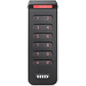 HID 20KNKS-01-00001H Signo 20K Mullion Keypad Reader, Seos Profile, OSDP, Wiegand, Pigtail, Mobile Ready, Black/Silver