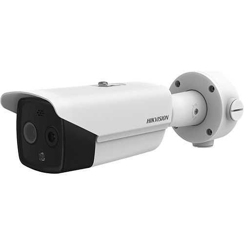 Hikvision DS-2TD2617-10-PA HeatPro Series IR Bullet IP Camera, 8mm Fixed Lens, White