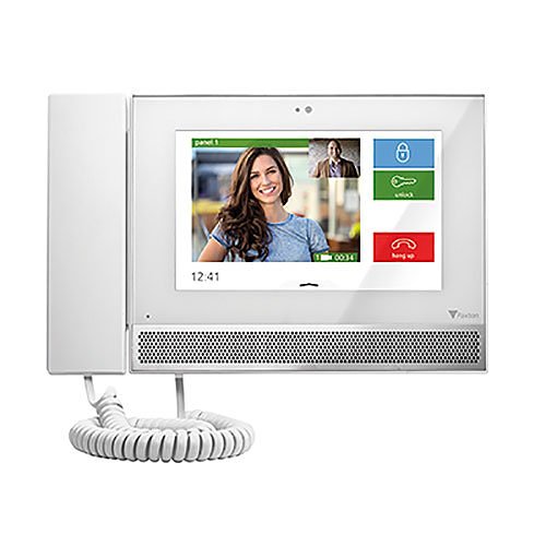 Paxton 337-292 Access Entry Premium Monitor with Handset, 7" Touch Screen Video Intercom System, for Standalone, Net2 or Paxton10