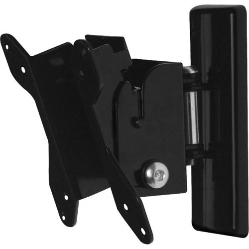 B-Tech BT7518-B Flat Screen Wall Mount with Tilt and Swivel, Screen Rotation 360?, Load Capacity 20Kg