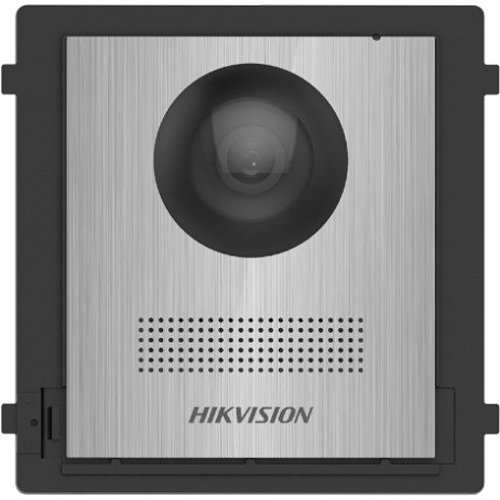 Hikvision DS-KD8003-IME1-NS Pro Series Main Door Station Module with 2MP Camera, 12VDC, Silver/Black