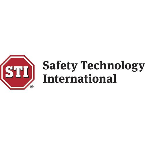 STI SS3-7053-CL Interruptores StopperSwitch de 3 posiciones para interiores, etiqueta personalizada, carcasa blanca