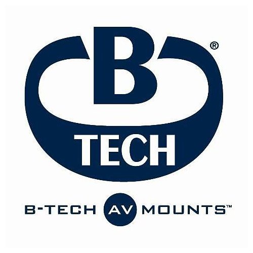 B-Tech BT4002-TPC/B Floor Base Cover Plate, Black