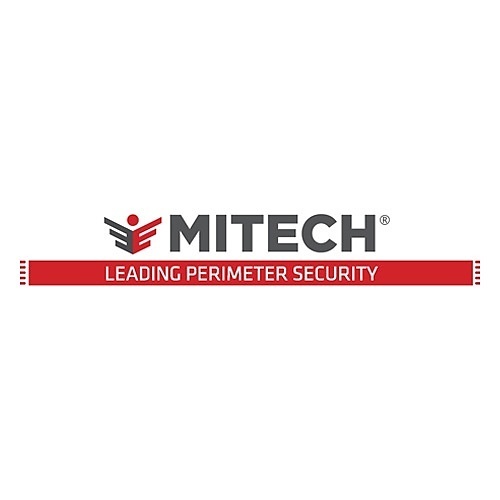 Mitech WIN 52 WINNER Barrera de infrarrojos con doble LED y haces divididos, 500 mm, negra