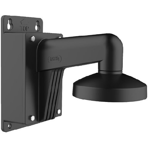 Hikvision DS-1273ZJ-135B Wall Mount Bracket with Junction Box for Dome Cameras, Load Capacity 3kg, Black