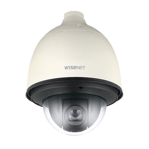 Hanwha XNP-6320H Wisenet X Series, WDR IP66 2MP 4.44-142.6mm Varifocal Lens, IP PTZ Camera, White