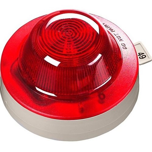 Apollo 55000-877APO XP95-Series Open-Area Beacon, Indoor Use, Red Flash and Red Body