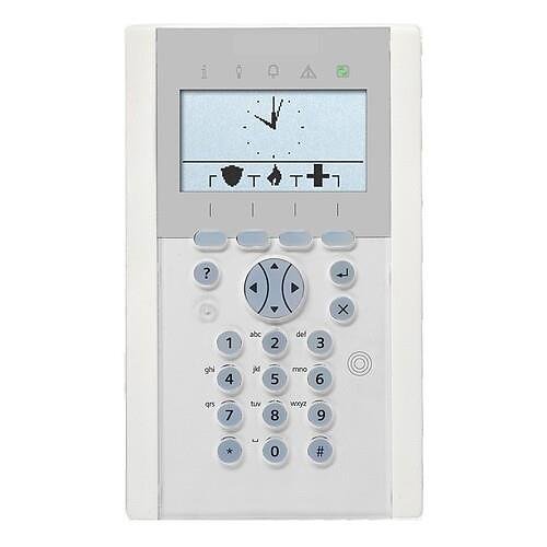 Vanderbilt SPCK623.100-N SPC Comfort Keypad, Graphical Display, Card Reader and Audio