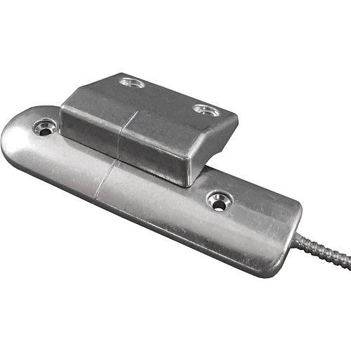 CQR RS002-ALI-1R Double Pole Heavy Duty Roller Shutter Magnetic Door Contact, Grade 1, 1M lead, Aluminium