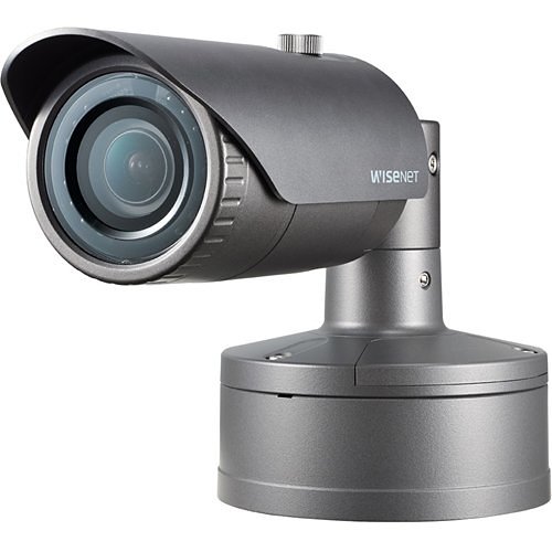 Hanwha XNO-8020R Wisenet X Series, IP67 5MP 3.7mm Fixed Lens, IR 30M IP Bullet Camera, Grey
