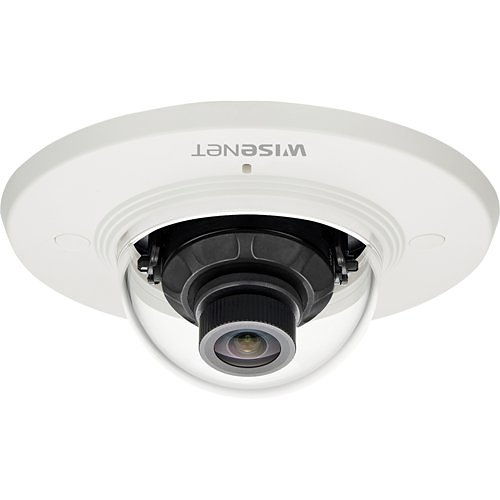 Hanwha XND-8020F Wisenet X Series, WDR 5MP 3.7mm Fixed Lens, IP Dome Camera, White