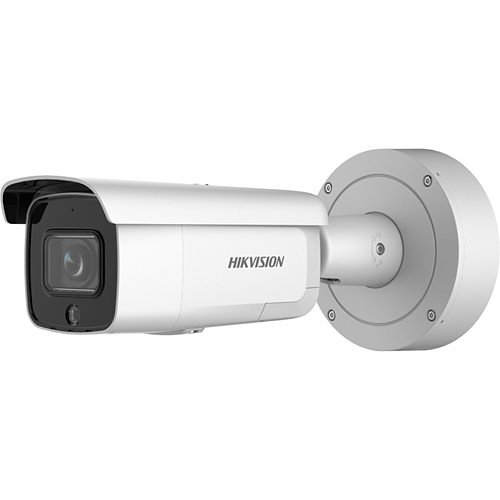 Hikvision DS-2CD2686G2-IZSU-SL Pro Series, Acusense IP66 4K 2.8-12mm Motorized Varifocal Lens, IR 60m IP Bullet Camera, White