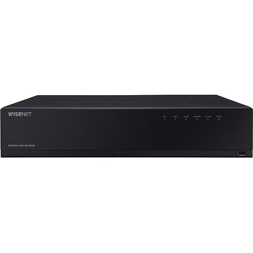 Hanwha WRN-1610S Wisenet Wave Series, 4K 4-Channel 150Mbps 2U 6TB HDD NVR with 16 PoE Ports