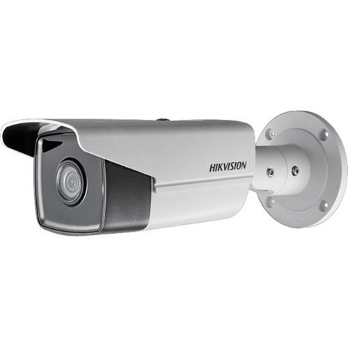 Hikvision DS-2CD2T45FWD-I5 Pro Series DarkFighter 4MP IP67 IR IP Bullet Camera, 2.8mm Fixed Lens, White