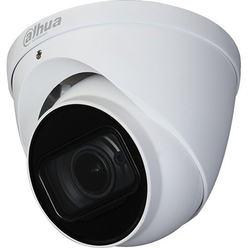 Dahua HAC-HDW1400T-Z-A Lite Series, HDCVI IP67 4MP 2.7–12mm Motorized Varifocal Lens, IR 60M HDoC Turret Camera, White