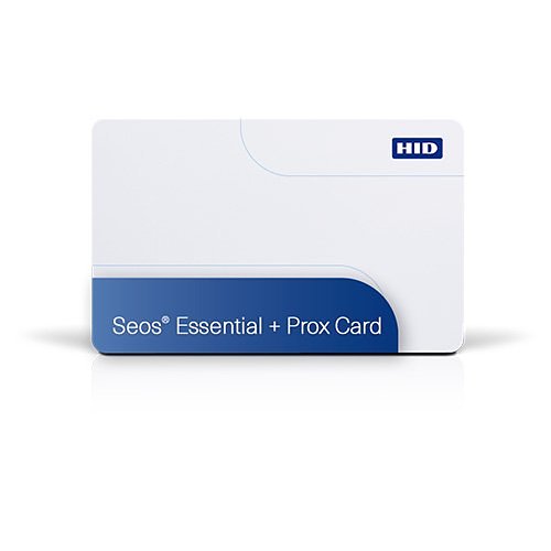 HID 551 SEOS Series Printable Proximity Card, White, 25-Pack
