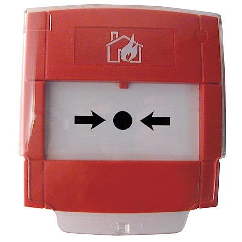 Morley-IAS Resetable Directionable Alarm Push Button for Morley Analogue Systems, Red (M5A-RP05FF-K013-41)